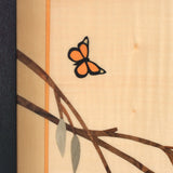 Monarch Butterfly Marquetry Artwork