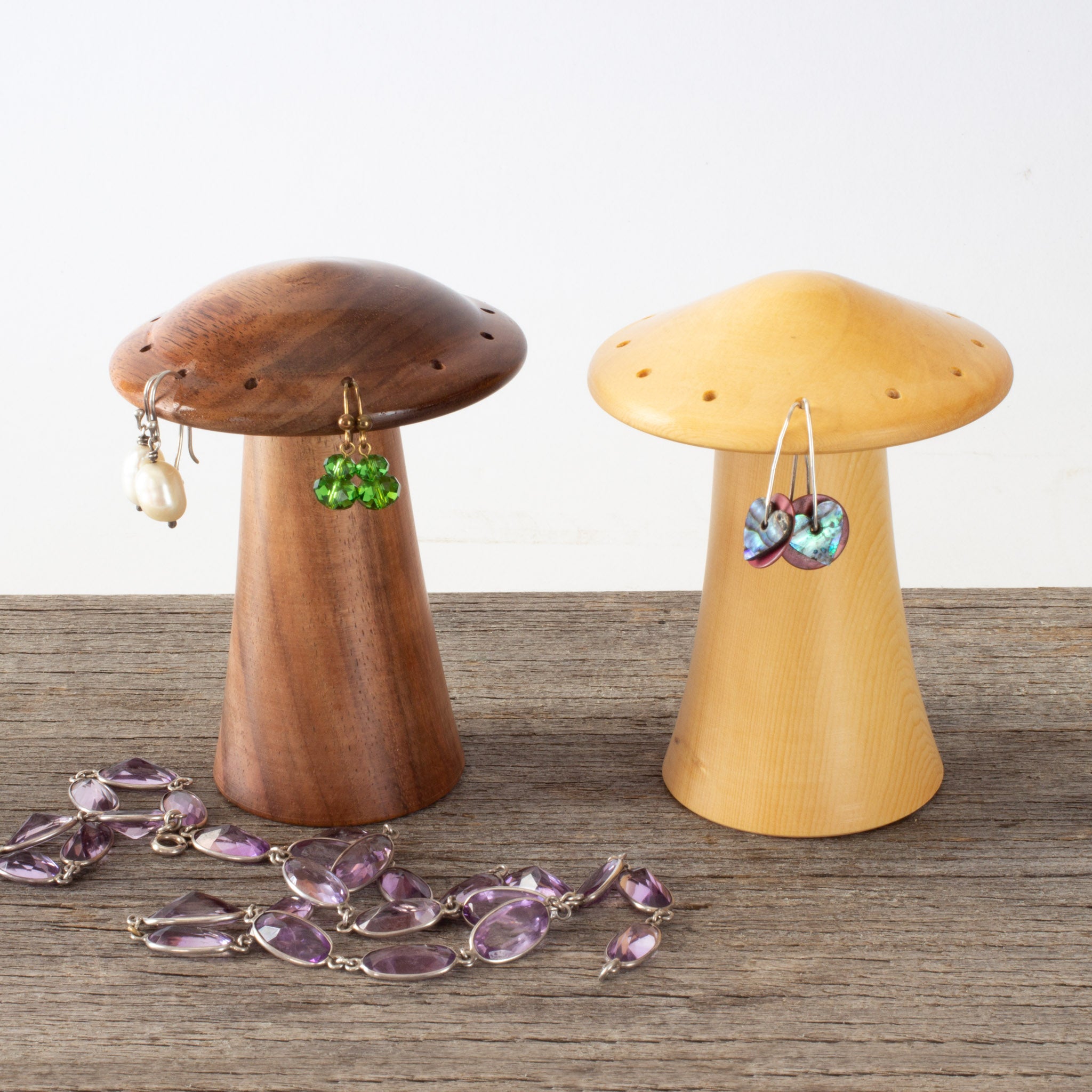 Mushroom Earring Holder