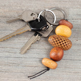 No Worries Single Strand Keyrings