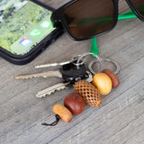 No Worries Single Strand Keyrings