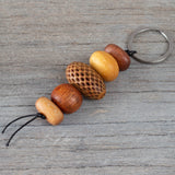 No Worries Single Strand Keyrings