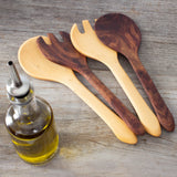 Raffan Salad Servers, Huon Pine or Blackwood