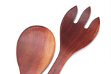 Closeup image of Red Hardwood Salad Hands