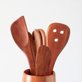Red Hardwood All Purpose Spoon