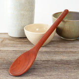 Red Hardwood Kitchen Spoon