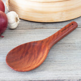 Red Hardwood Rice Spoon