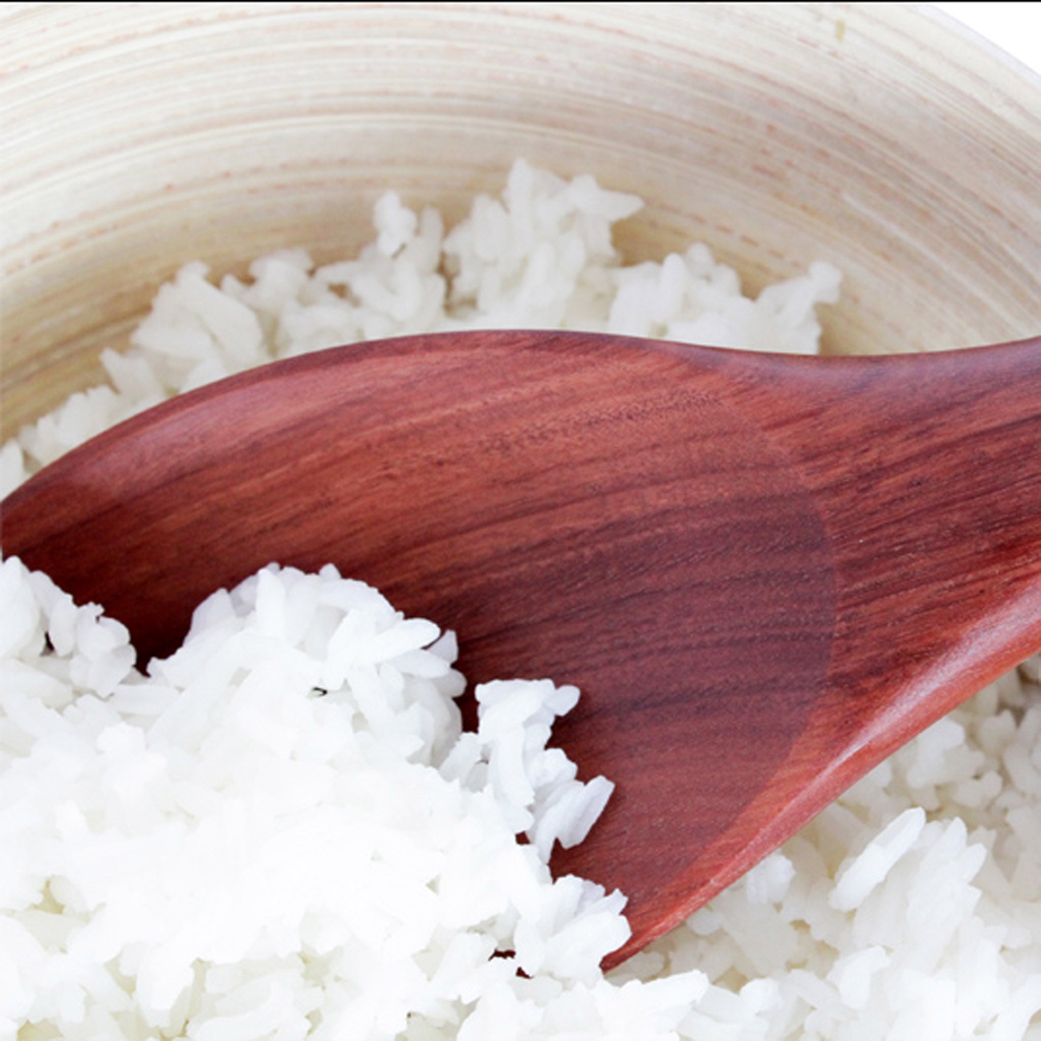 Buy Handmade Red Hardwood Rice Spoon Online – Australian Woodwork