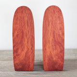 Redgum Bookends