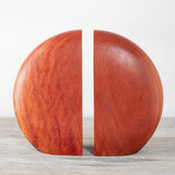 Redgum Bookends