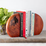 Redgum Bookends