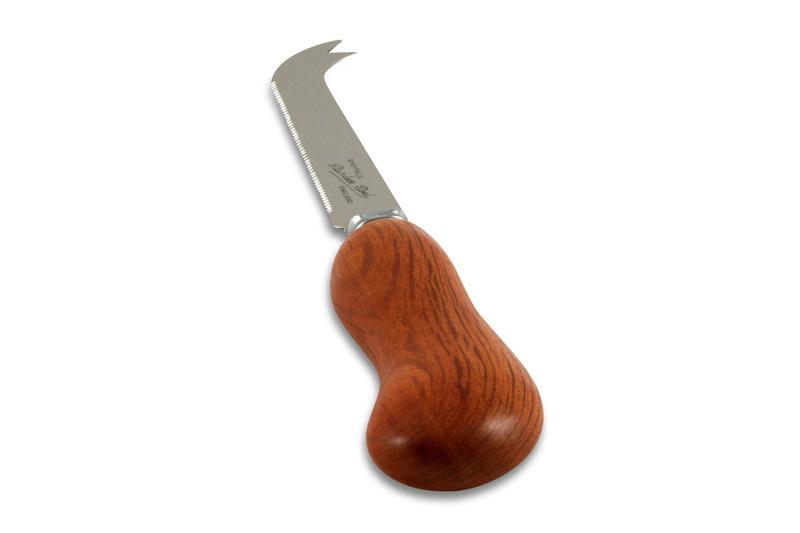 End angle view of a She-Oak Cheese Knife