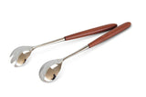 Image of Redgum & Stainless Steel Salad Servers