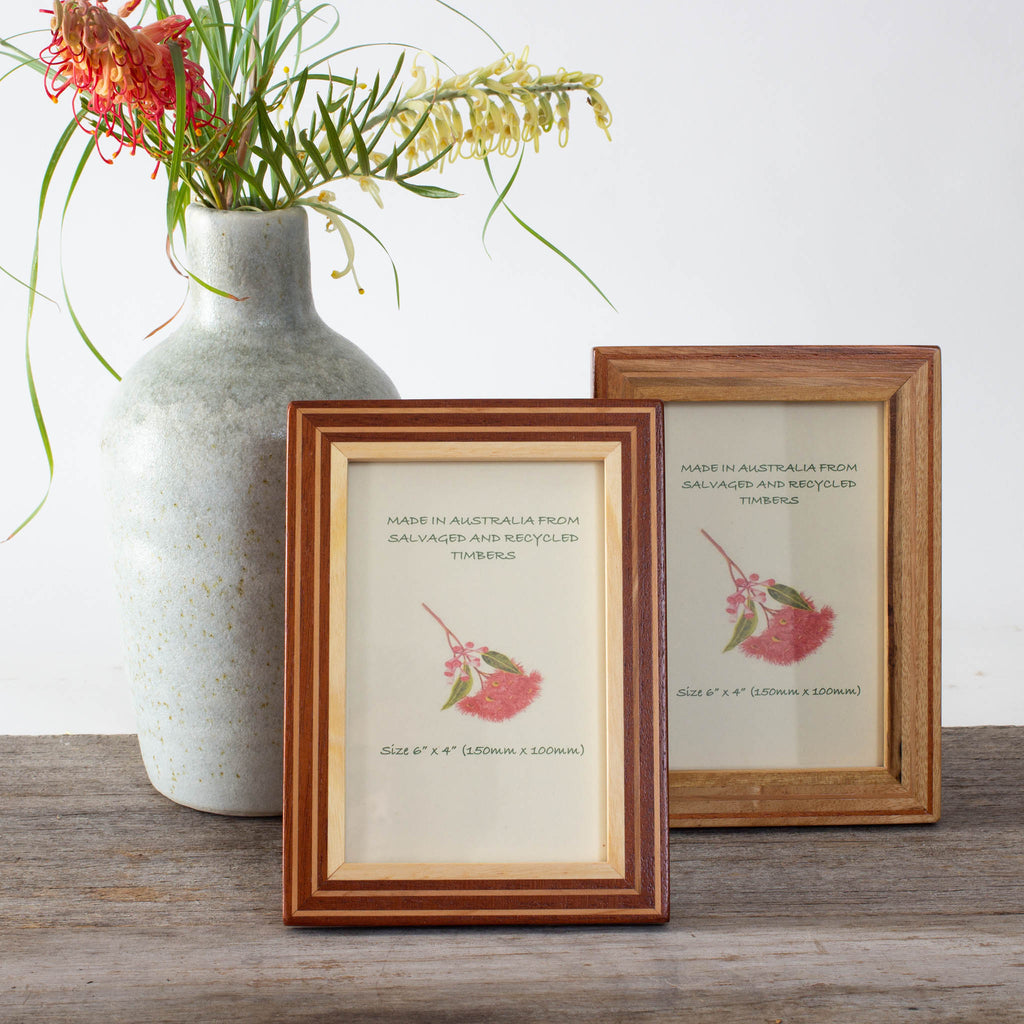 Buy Handmade Standard Mixed Timber Photo Frames Online Australian