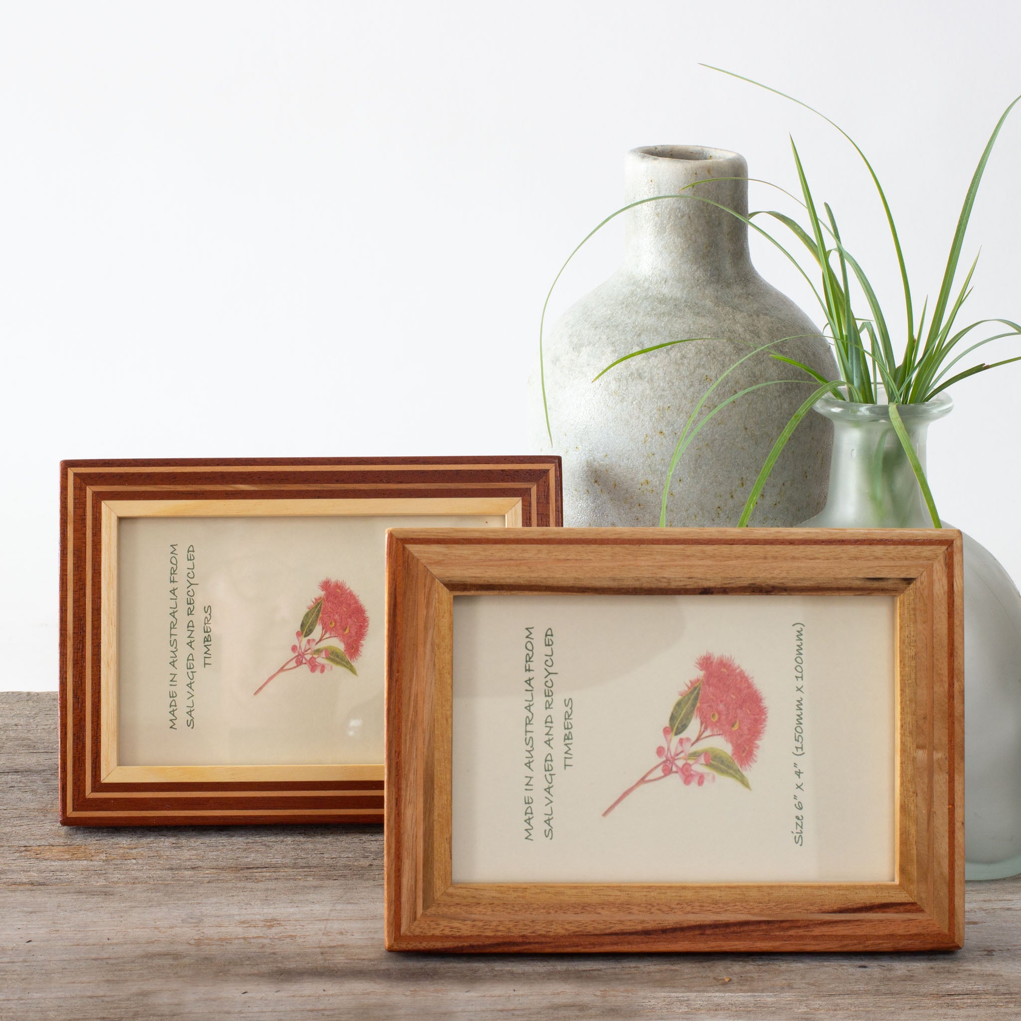Buy Handmade Standard Mixed Timber Photo Frames Online – Australian ...