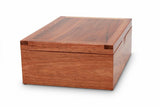 Side view of a Tamar Blackwood Watch & Cufflink Box