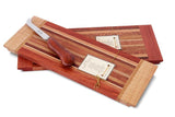 Picture of two (light & dark) Tub Cheeseboards with knife