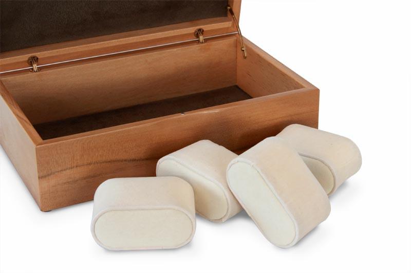 Photo of 4 Watch Pillows beside a General Purpose Box